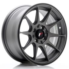 JAPAN RACING JR11 Matt Gun Metal R15 W7 PCD4x100/108 ET30 DIA67.1