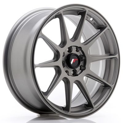 Диски JAPAN RACING JR11 Matt Gun Metal R17 W7.25 PCD4x100/114.3 ET35 DIA73.1