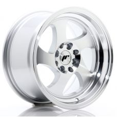 JAPAN RACING JR15 Silver Machined R15 W8 PCD4x100/108 ET20 DIA74.1