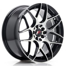 JAPAN RACING JR18 Black Machined R17 W8 PCD5x100/114.3 ET35 DIA73.1