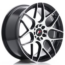 JAPAN RACING JR18 Black Machined R18 W8.5 PCD5x112/114.3 ET40 DIA74.1