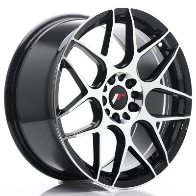 Диски JAPAN RACING JR18 Black Machined R18 W8.5 PCD5x112/114.3 ET40 DIA74.1