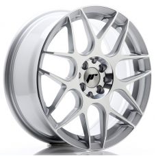 JAPAN RACING JR18 Silver Machined R17 W7 PCD5x100/114.3 ET40 DIA73.1