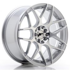 JAPAN RACING JR18 Silver Machined R17 W8 PCD4x100/108 ET25 DIA73.1