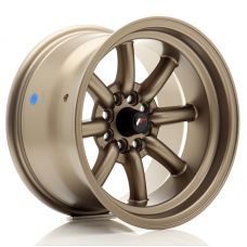 JAPAN RACING JR19 Matt Bronze R15 W9 PCD4x100/114.3 ET-13 DIA73.1