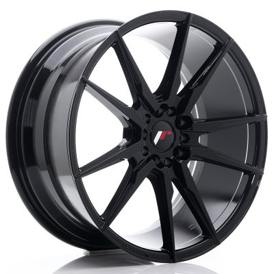 Диски JAPAN RACING JR21 Glossy Black R19 W8.5 PCD5x112/114.3 ET40 DIA74.1