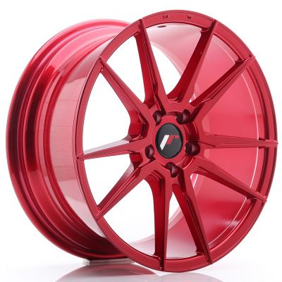 Диски JAPAN RACING JR21 Platinum Red R18 W8.5 PCD5x114.3 ET40 DIA74.1