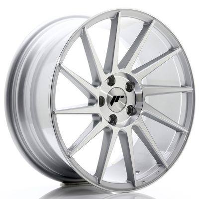 Диски JAPAN RACING JR22 Silver Machined Face R18 W8.5 PCD5x112 ET40 DIA66.6