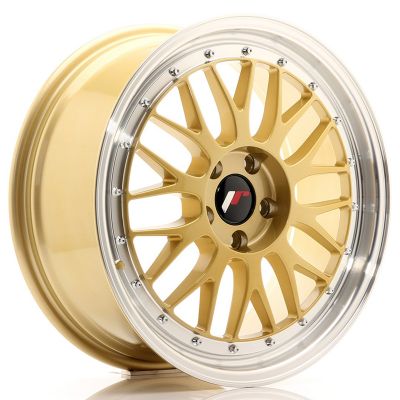 Диски JAPAN RACING JR23 Gold Machined Lip R18 W8 PCD5x112 ET40 DIA66.6