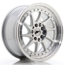 JAPAN RACING JR26 Silver Machined Face R17 W8 PCD5x100/114.3 ET35 DIA74.1