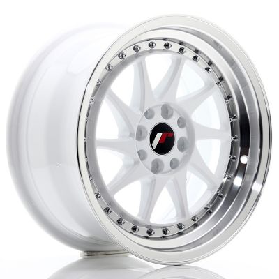 Диски JAPAN RACING JR26 White Machined Lip R16 W8 PCD4x100/108 ET25 DIA67.1