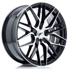 JAPAN RACING JR28 Glossy Black Machined Face R18 W7.5 PCD4x100 ET40 DIA67.1