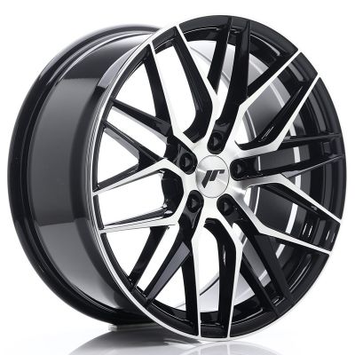 Диски JAPAN RACING JR28 Glossy Black Machined Face R19 W8.5 PCD5x112 ET40 DIA66.6