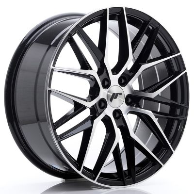 Диски JAPAN RACING JR28 Glossy Black Machined Face R20 W8.5 PCD5x108 ET40 DIA65.1