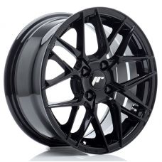 JAPAN RACING JR28 Glossy Black R15 W7 PCD4x100 ET25 DIA67.1