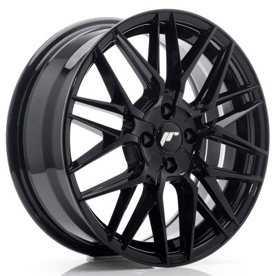 Диски JAPAN RACING JR28 Glossy Black R17 W7 PCD4x100 ET40 DIA67.1