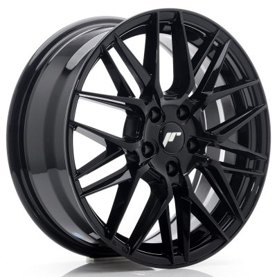 Диски JAPAN RACING JR28 Glossy Black R17 W7 PCD5x100 ET35 DIA67.1