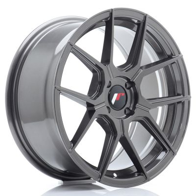 Диски JAPAN RACING JR30 Hyper Gray R17 W8 PCD4x100 ET40 DIA67.1