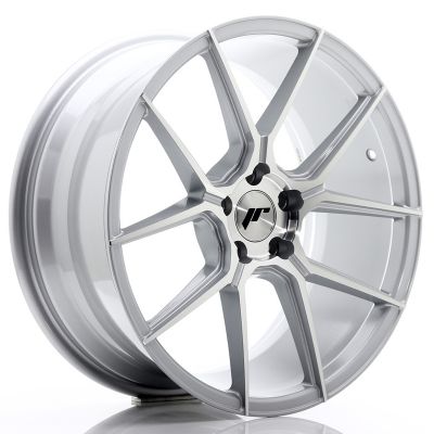 Диски JAPAN RACING JR30 Silver Machined Face R19 W8.5 PCD5x112 ET35 DIA66.6