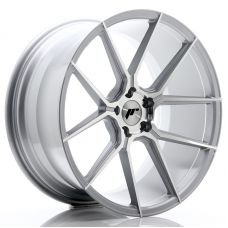 JAPAN RACING JR30 Silver Machined Face R20 W10 PCD5x112 ET40 DIA66.6