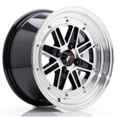 JAPAN RACING JR31 Glossy Black Machined Face R15 W7.5 PCD4x100 ET20 DIA73.1