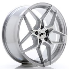 JAPAN RACING JR34 Silver Machined Face R18 W8 PCD5x120 ET35 DIA72.6