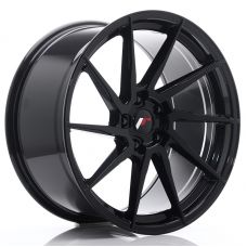 JAPAN RACING JR36 Glossy Black R20 W10 PCD5x120 ET35 DIA72.6