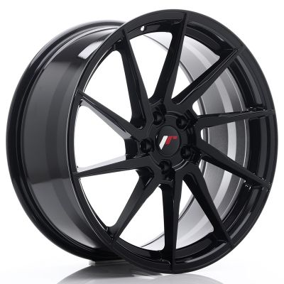 Диски JAPAN RACING JR36 Glossy Black R20 W9 PCD5x112 ET38 DIA66.6