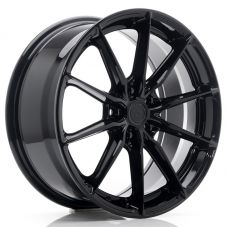 JAPAN RACING JR37 Glossy Black R18 W8 PCD5x112 ET45 DIA66.6