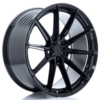 Диски JAPAN RACING JR37 Glossy Black R21 W9.5 PCD5x112 ET35 DIA66.6