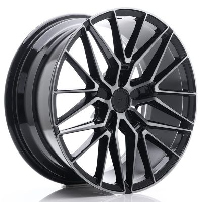 Диски JAPAN RACING JR38 Black Brushed Tinted Face R19 W8.5 PCD5x112 ET45 DIA66.6