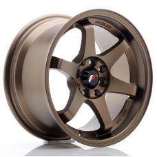 JAPAN RACING JR3 Dark Anodized Bronze R15 W8 PCD4x100/114.3 ET25 DIA73.1