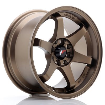 Диски JAPAN RACING JR3 Dark Anodized Bronze R15 W8 PCD4x100/114.3 ET25 DIA73.1