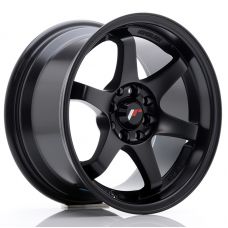 JAPAN RACING JR3 Matt Black R15 W8 PCD4x100/114.3 ET25 DIA73.1