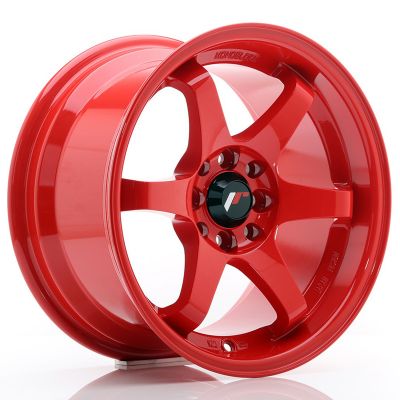 Диски JAPAN RACING JR3 Red R15 W8 PCD4x100/108 ET25 DIA73.1