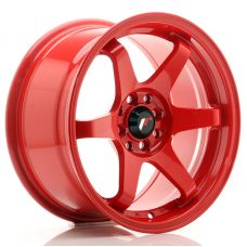 JAPAN RACING JR3 Red R16 W8 PCD4x100/108 ET25 DIA73.1