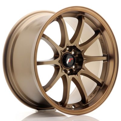 Диски JAPAN RACING JR5 Dark Anodized Bronze R18 W9.5 PCD5x100/114.3 ET22 DIA74.1