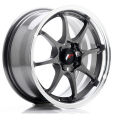 JAPAN RACING JR5 Gun Metal Machined Lip R15 W7 PCD4x100 ET35 DIA73.1