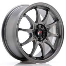 JAPAN RACING JR5 Matt Gun Metal R16 W7 PCD4x100/108 ET30 DIA73.1