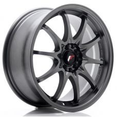 JAPAN RACING JR5 Matt Gun Metal R17 W7.5 PCD5x100/114.3 ET35 DIA73.1