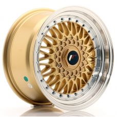 JAPAN RACING JR9 Gold Machined Lip R16 W8 PCD4x100/108 ET25 DIA74.1