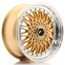 JAPAN RACING JR9 Gold Machined Lip R17 W7.5 PCD4x100/108 ET20 DIA74.1