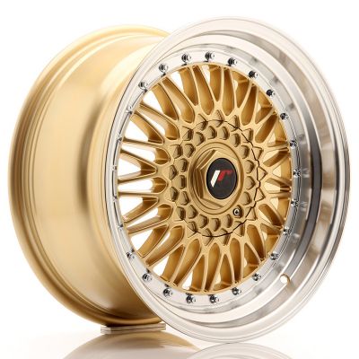 Диски JAPAN RACING JR9 Gold Machined Lip R17 W8.5 PCD4x100/108 ET20 DIA74.1