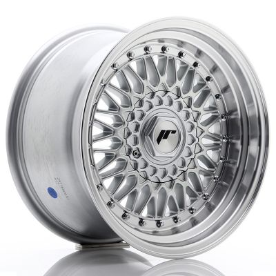 Диски JAPAN RACING JR9 Silver Machined Lip+Silver Rivets R16 W9 PCD4x100/108 ET20 DIA74.1