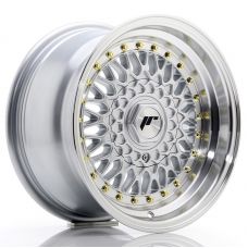 JAPAN RACING JR9 Silver Machined Lip R15 W8 PCD4x100/108 ET20 DIA74.1