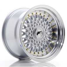 JAPAN RACING JR9 Silver Machined Lip R15 W9 PCD4x100/108 ET10 DIA74.1