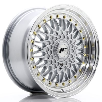 Диски JAPAN RACING JR9 Silver Machined Lip R16 W7.5 PCD4x100/108 ET25 DIA74.1