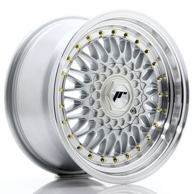 Диски JAPAN RACING JR9 Silver Machined Lip R16 W8 PCD5x100/114.3 ET25 DIA74.1