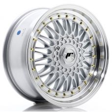 JAPAN RACING JR9 Silver Machined Lip R17 W7.5 PCD4x100/108 ET35 DIA74.1