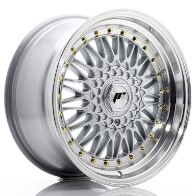 Диски JAPAN RACING JR9 Silver Machined Lip R17 W8.5 PCD4x100/114.3 ET20 DIA74.1